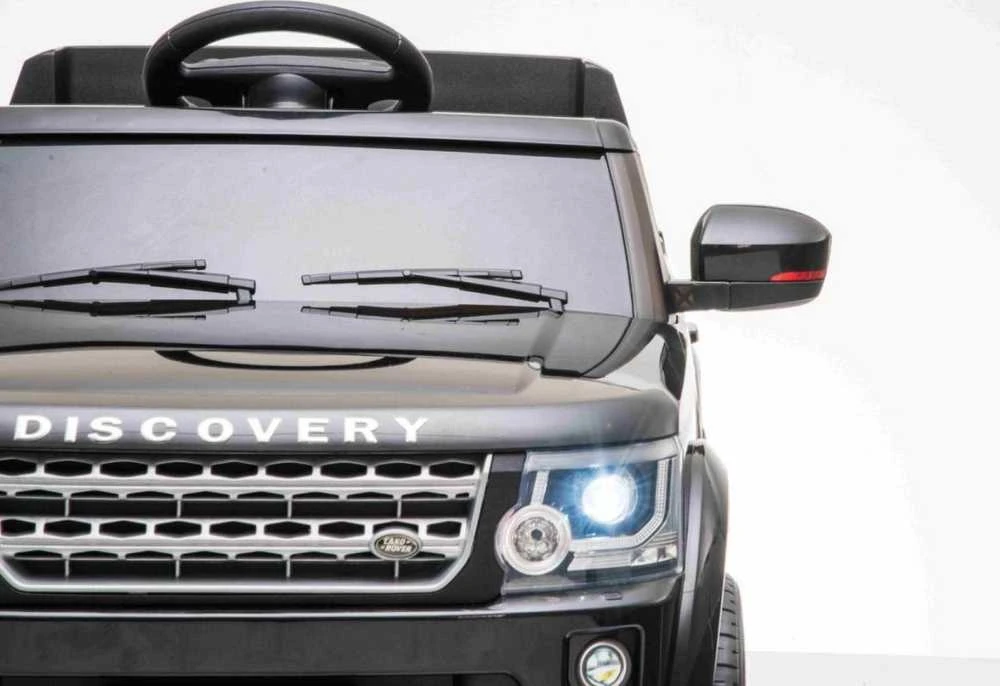 Ramiz Elektromobilis Land Rover Discovery, juodas