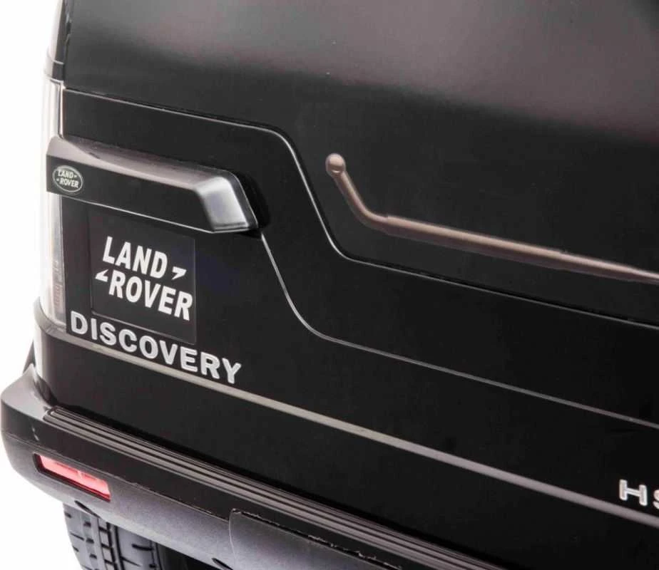 Ramiz Elektromobilis Land Rover Discovery, juodas
