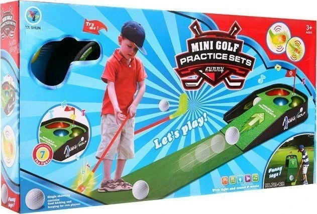 Ramiz Mini golfo rinkinys su apšvietimu