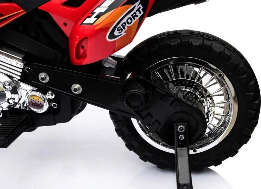 Ramiz Elektrinis motociklas Cross bike, Raudona