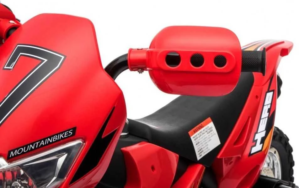 Ramiz Elektrinis motociklas Cross bike, Raudona