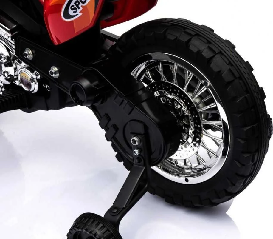 Ramiz Elektrinis motociklas Cross bike, Raudona