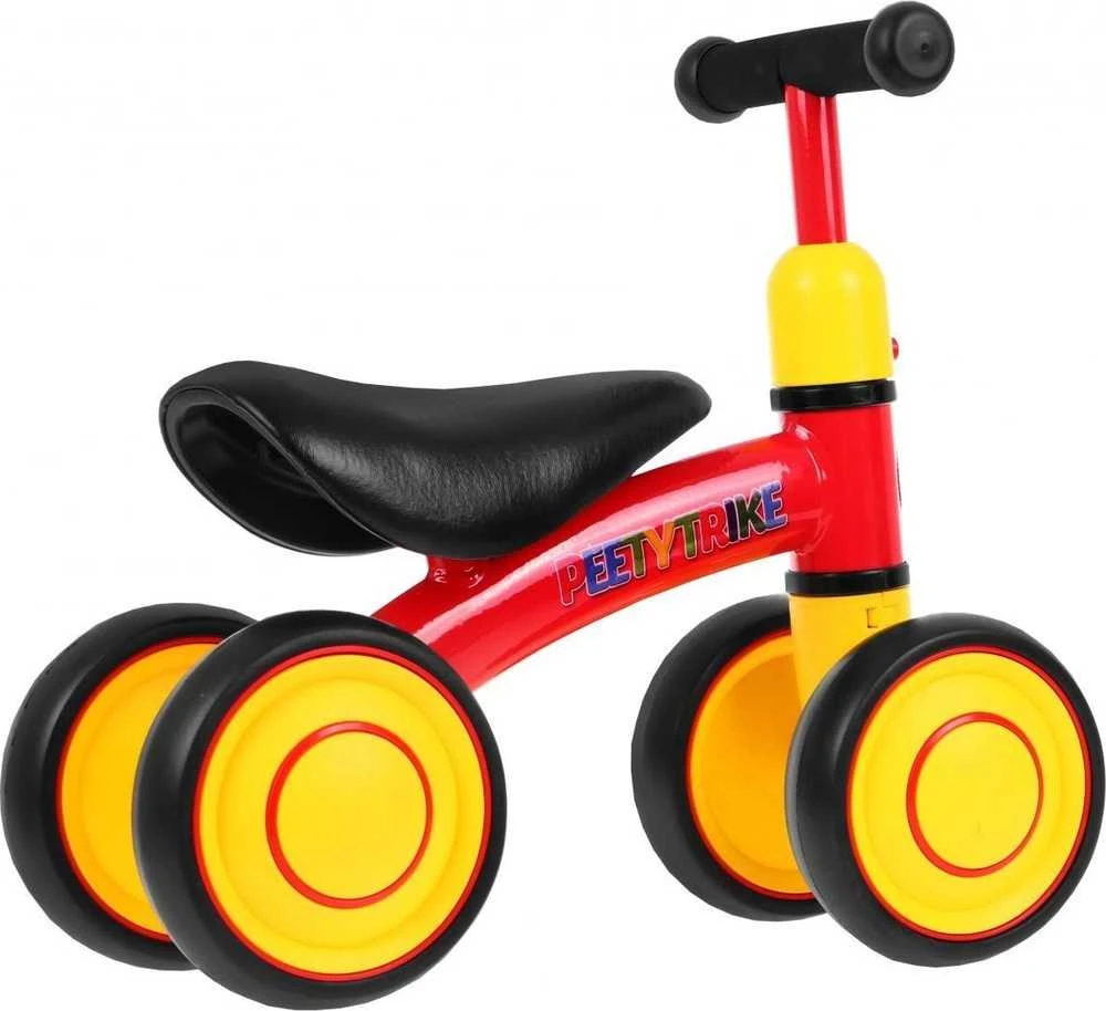 Ramiz Pirmasis balansinis keturratis mažyliams Sportrike PettyTrike Z7 žalios spalvos (nuo 1 metų amžiaus vaikams)