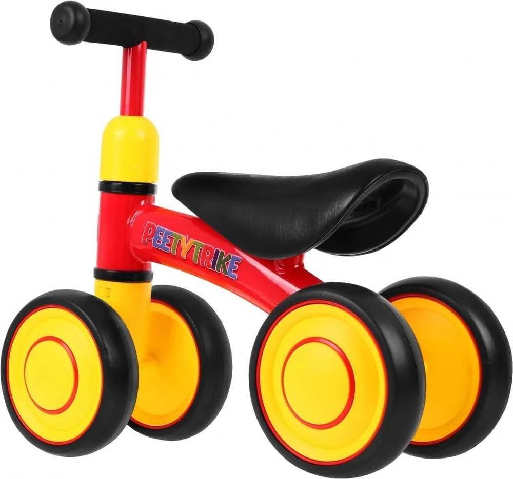 Ramiz Pirmasis balansinis keturratis mažyliams Sportrike PettyTrike Z7 žalios spalvos (nuo 1 metų amžiaus vaikams)