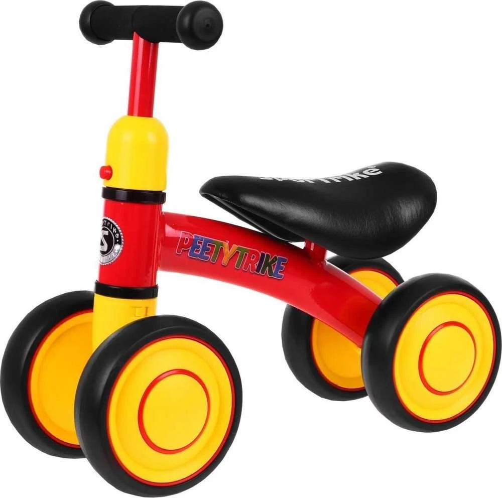 Ramiz Pirmasis balansinis keturratis mažyliams Sportrike PettyTrike Z7 žalios spalvos (nuo 1 metų amžiaus vaikams)