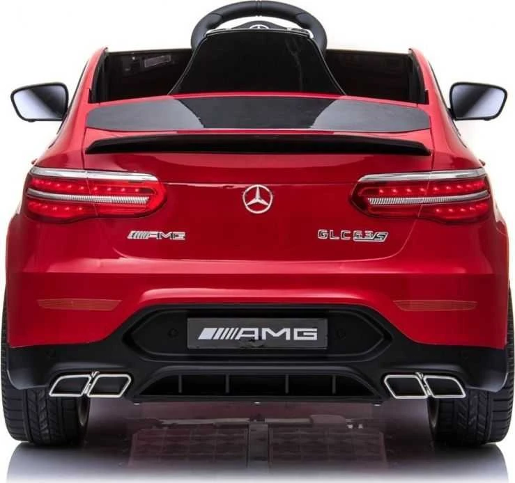 Ramiz Elektromobilis Mercedes Benz GLC63S 4x4, Raudona