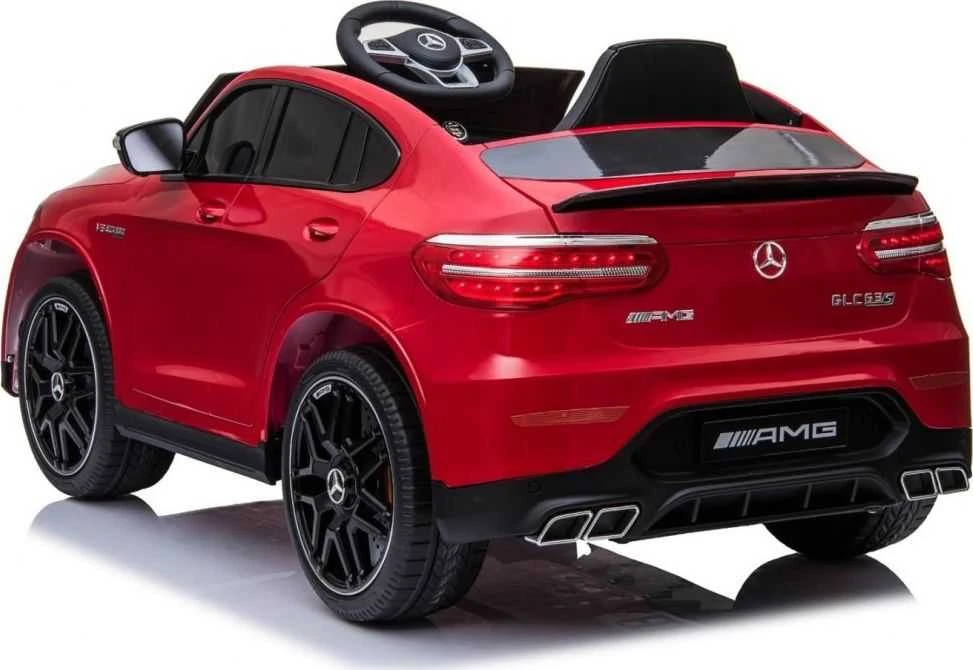 Ramiz Elektromobilis Mercedes Benz GLC63S 4x4, Raudona