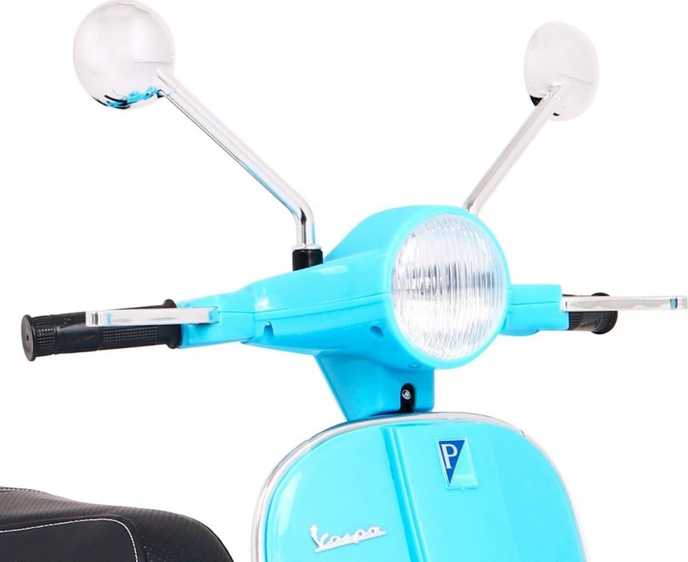 Ramiz Mėlyna Elektrinis motoroleris vaikams Vespa, Mėlyna