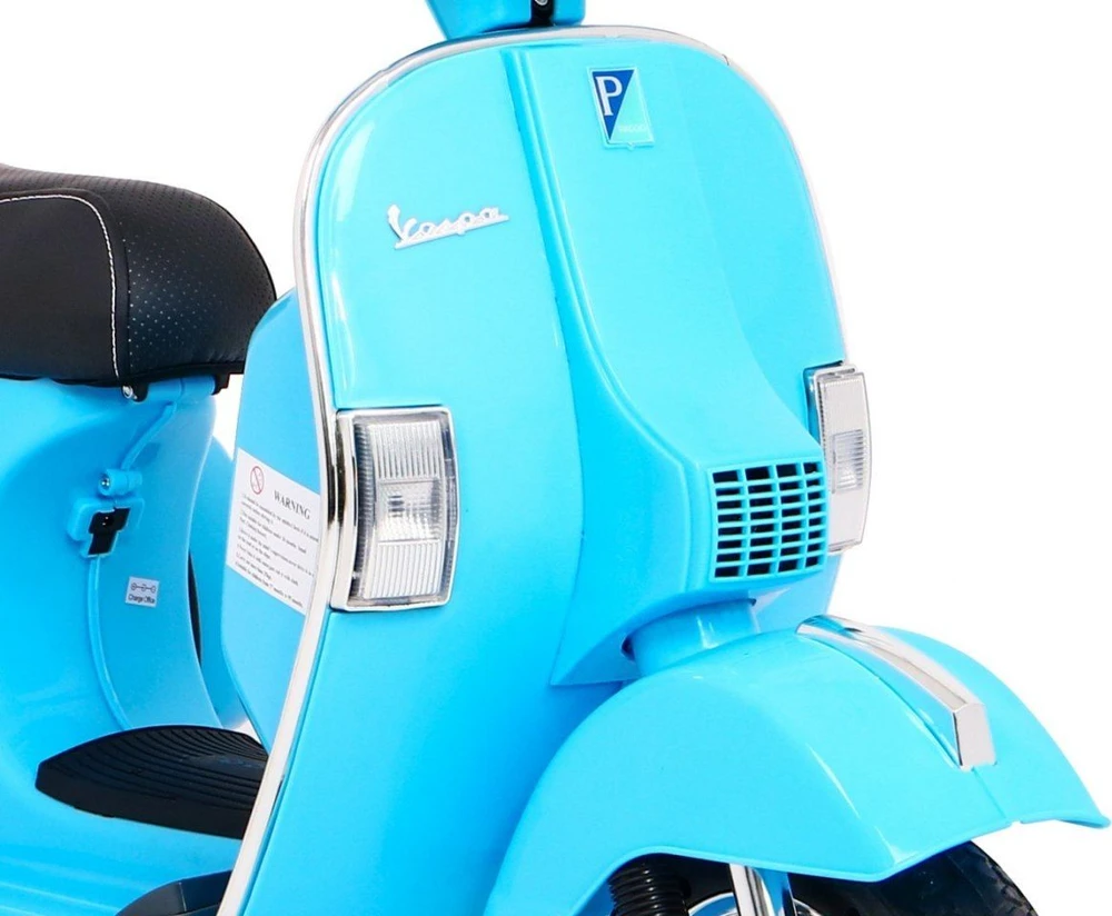 Ramiz Mėlyna Elektrinis motoroleris vaikams Vespa, Mėlyna