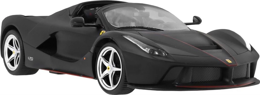 Ferrari LaFerrari Aperta juoda RASTAR modelis 1:14 Zdalnie sterowane auto + pilot 2,4 GHz