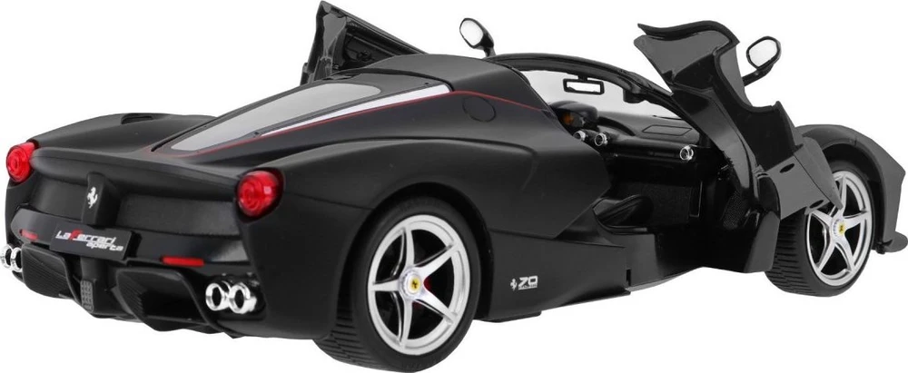 Ferrari LaFerrari Aperta juoda RASTAR modelis 1:14 Zdalnie sterowane auto + pilot 2,4 GHz