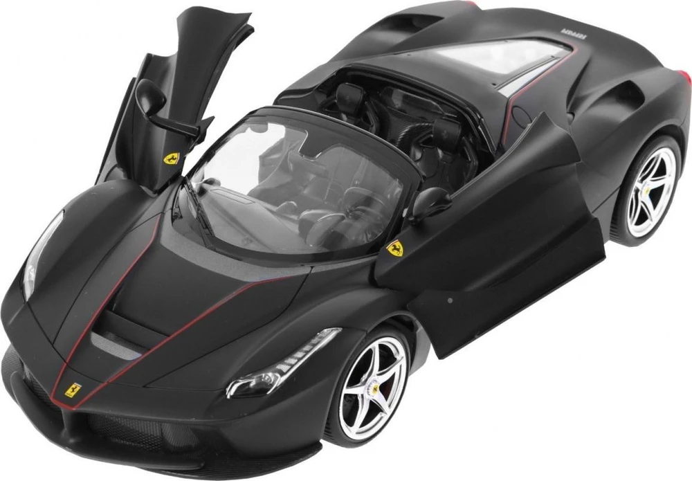 Ferrari LaFerrari Aperta juoda RASTAR modelis 1:14 Zdalnie sterowane auto + pilot 2,4 GHz