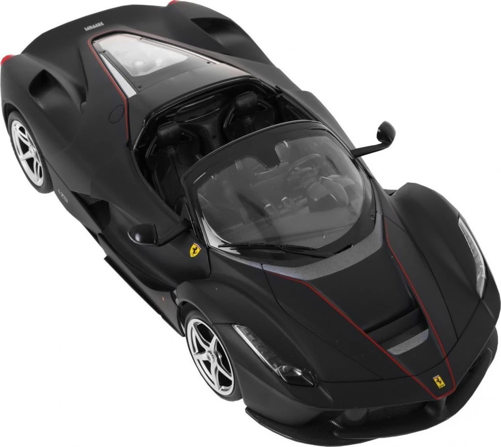 Ferrari LaFerrari Aperta juoda RASTAR modelis 1:14 Zdalnie sterowane auto + pilot 2,4 GHz