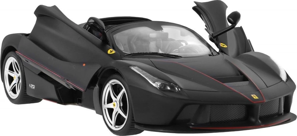 Ferrari LaFerrari Aperta juoda RASTAR modelis 1:14 Zdalnie sterowane auto + pilot 2,4 GHz
