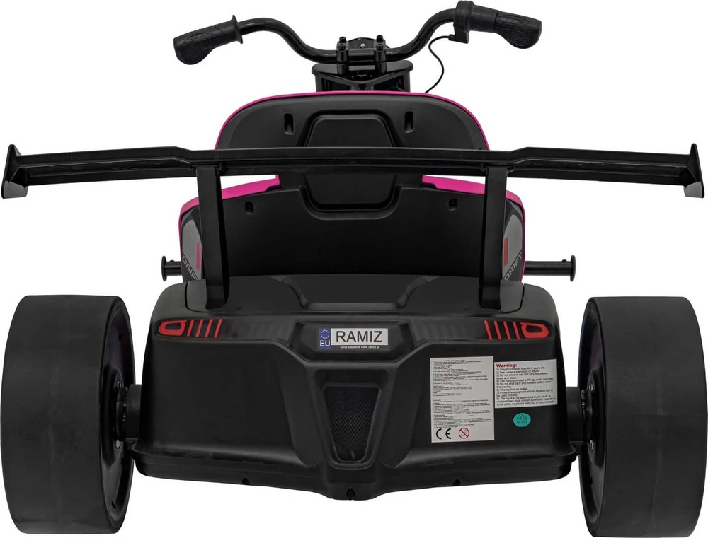 Ramiz Rožinė Elektrinis motociklas Drift Bike 21, Rožinė