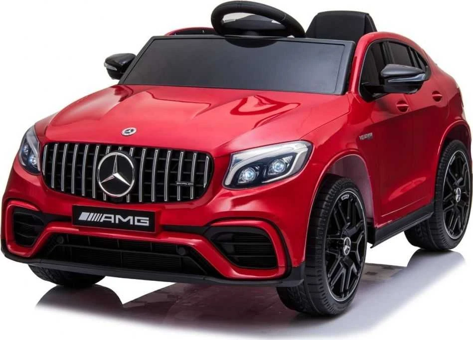 Ramiz Elektromobilis Mercedes Benz GLC63S 4x4, Raudona