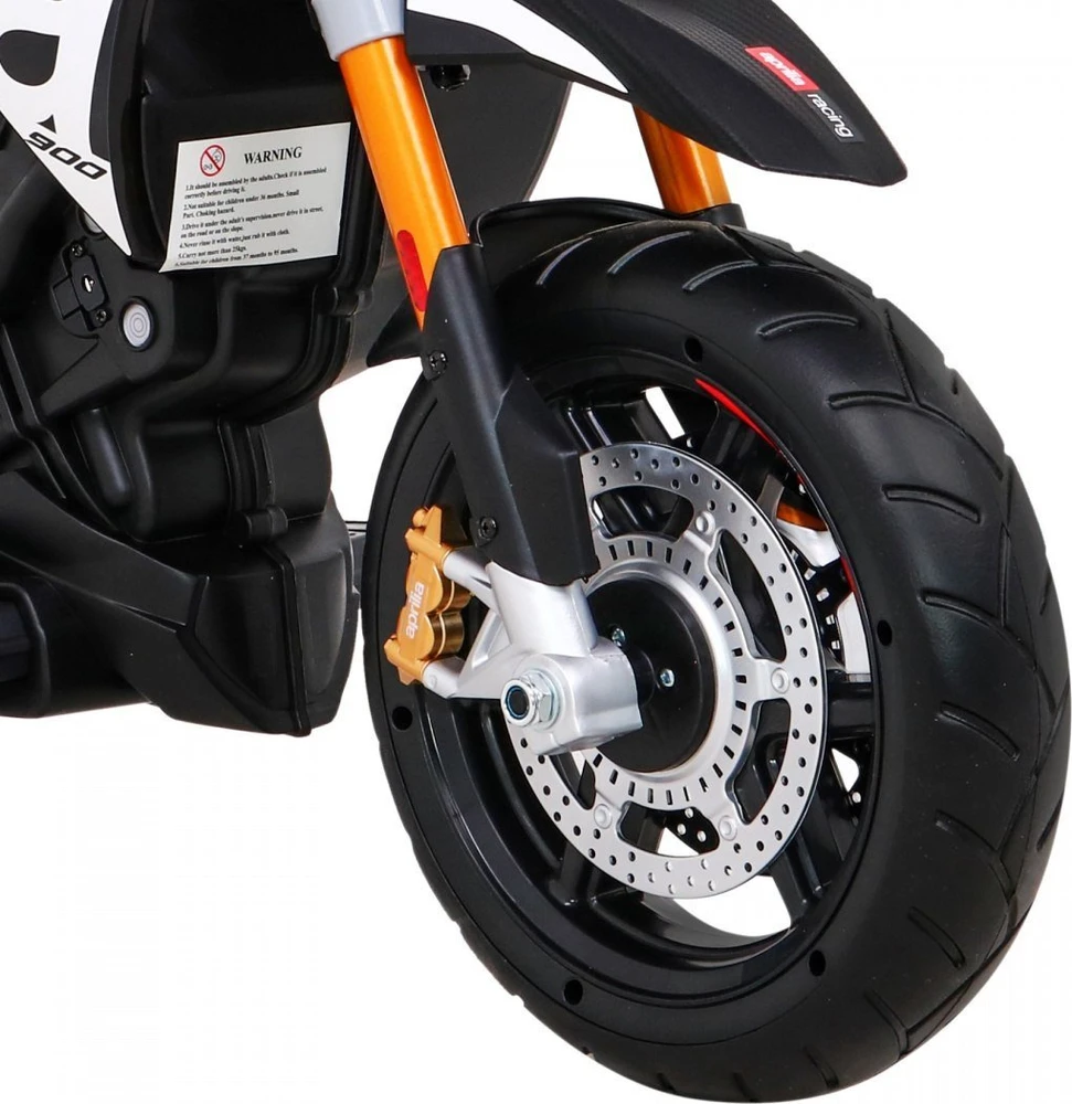 Ramiz Elektrinis vaikų motoroleris 2x12V, 2 pavaros, muzika, nuo 3 metų, juodas