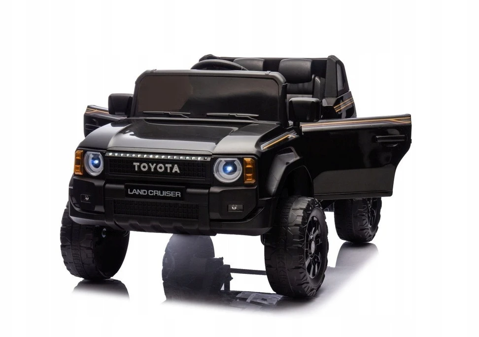 Ramiz Elektromobilis Toyota Land Cruiser PRADO, Juodas