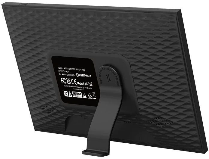 Nuotraukų rėmelis Skaitmeninis rėmelis AgfaPhoto 10'' WIFI Frameo jutiklinis 16gb automatinis pasukimas LCD HD USB / Apf1000 WIFI One (SB12307)