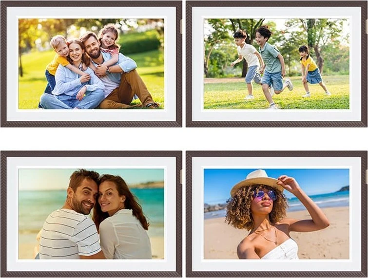 Nuotraukų rėmelis Arzopa D10 10.1" digital frame (dark ruda)