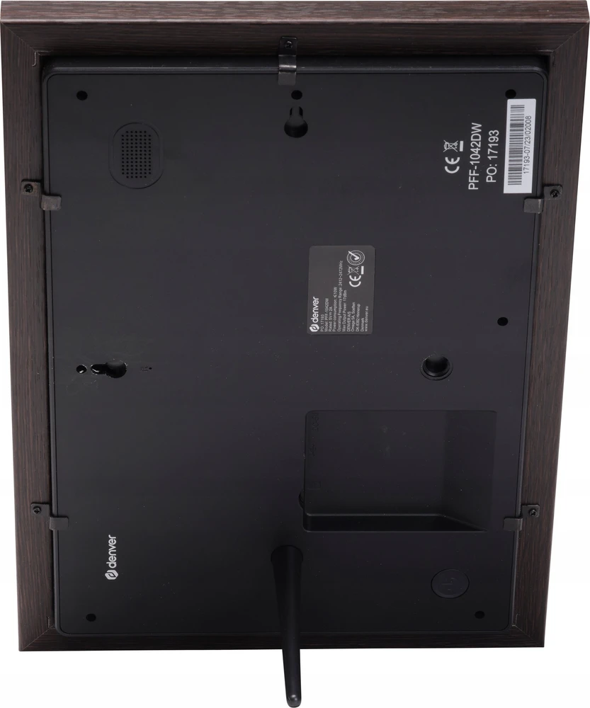 DNV Denver PFF-1042DWMK2 skaitmeninis nuotraukų rėmelis Medis 25,6 cm (10.1″) Lietimui jautrus ekranas „Wi-Fi“