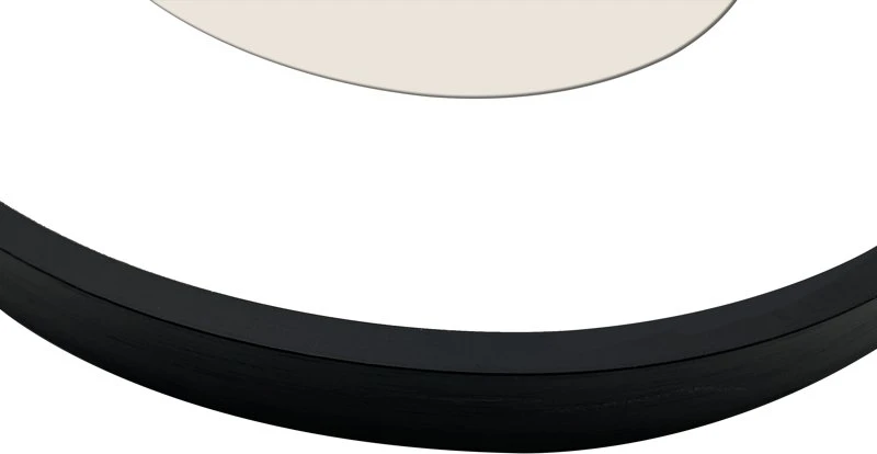 Ramka Focus Aster Oval Juodas 21,6x26,6/PP 15x20