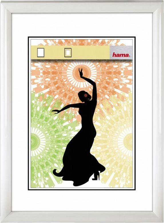 Nuotraukų rėmelis Hama Madrid plastikinis 30X40cm (baltas) 31768