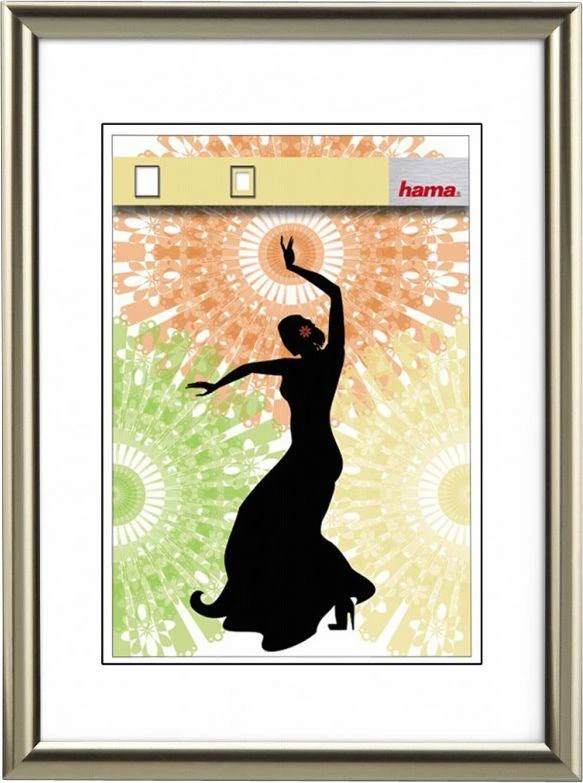 Nuotraukų rėmelis Hama Madrid plastikinis 30X40cm (plieno spalvos) 34985