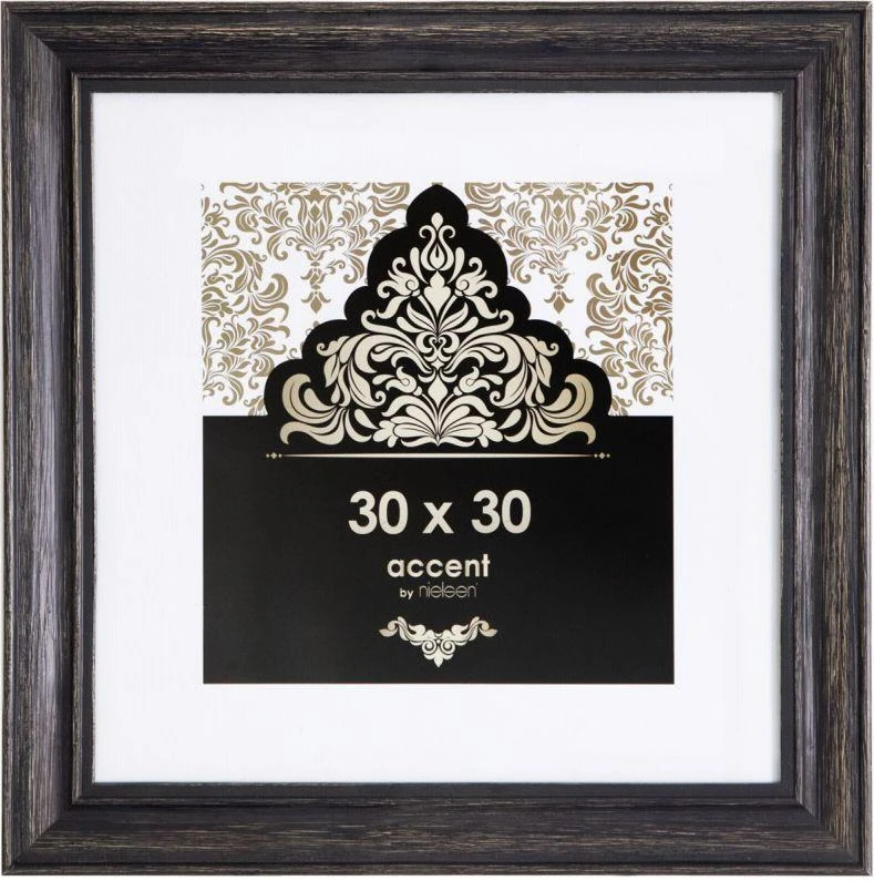 Nuotraukų rėmelis Nielsen Design Nielsen Accent Vintage 30x30 medžio juoda 3233103