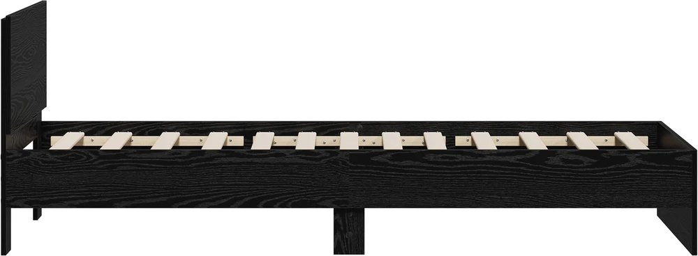 Lova Lovos Rėmas su Galvūgaliu Juodojo ąžuolo 75 x 190 cm