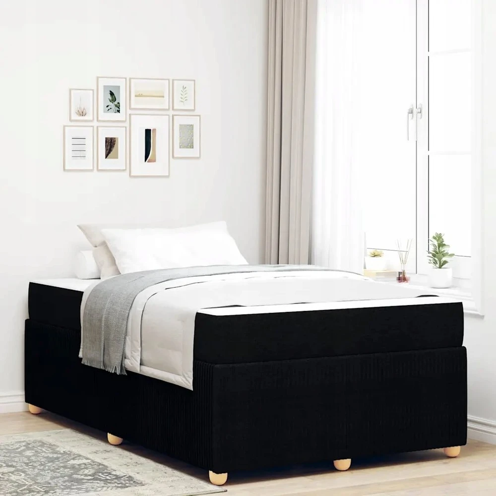 Lova Lovos rėmas Juoda 120 x 190 cm audinys