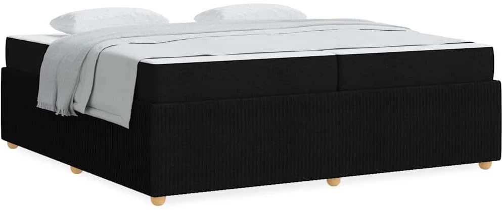 Lovos rėmas Juoda 200 x 200 cm audinys