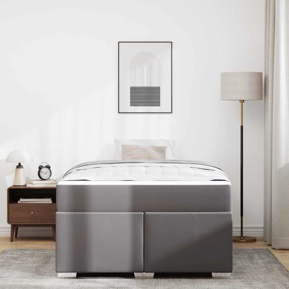 Lova Lovos rėmas Pilka 120 x 200 cm PVC