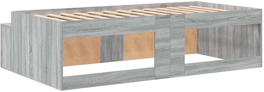 Lovos rėmas Pilkas Sonoma 90 x 200 cm Apdirbta mediena