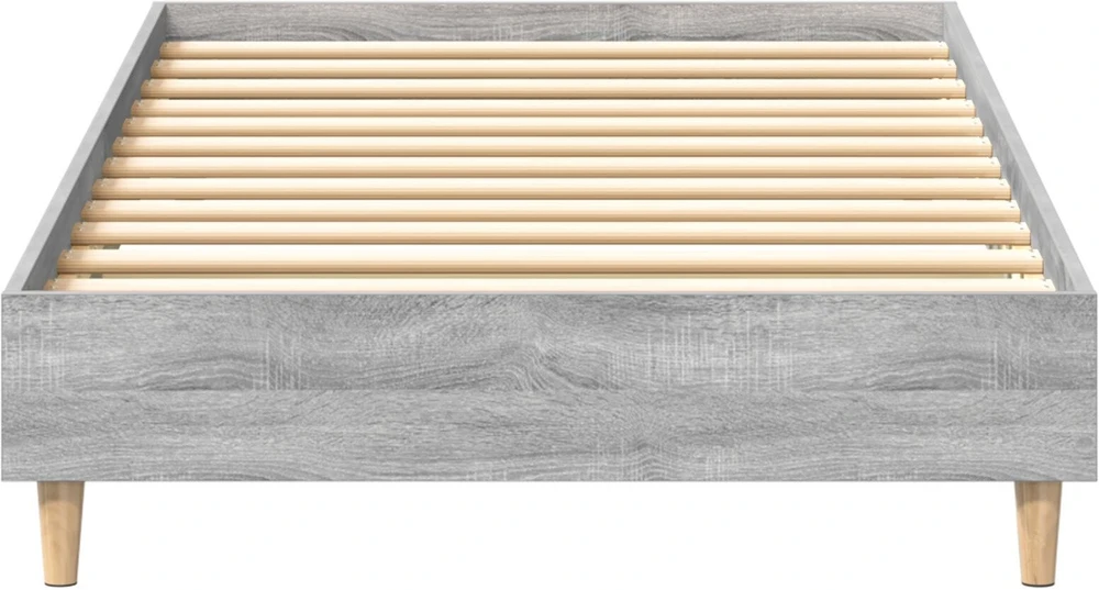 Lova Lovos rėmas Pilkas Sonoma 203 x 93 x 25 cm Apdirbta mediena