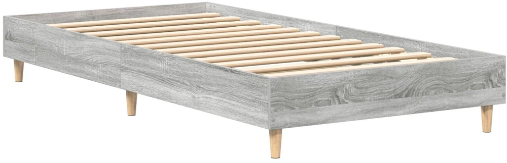 Lova Lovos rėmas Pilkas Sonoma 203 x 93 x 25 cm Apdirbta mediena