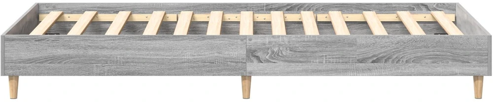 Lova Lovos rėmas Pilkas Sonoma 203 x 93 x 25 cm Apdirbta mediena