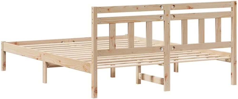 Lovos rėmas Ruda 150 x 200 cm Kietos pušies mediena