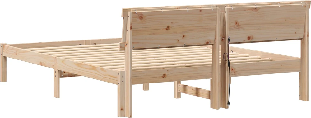 Lovos rėmas Ruda 160 x 200 cm Kietos pušies mediena
