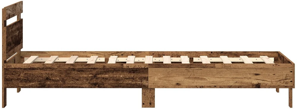 Lova Lovos rėmas Senas medis 100 x 200 cm Apdirbta mediena