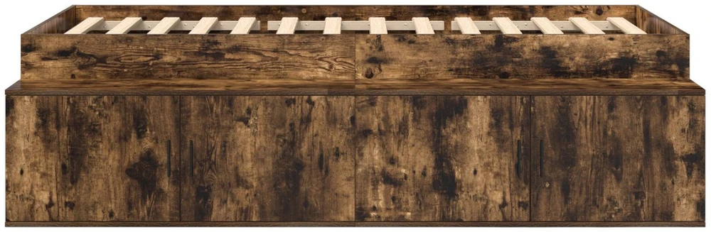 Lovos rėmas Rūkyta ąžuolas 90 x 200 cm Apdirbta mediena