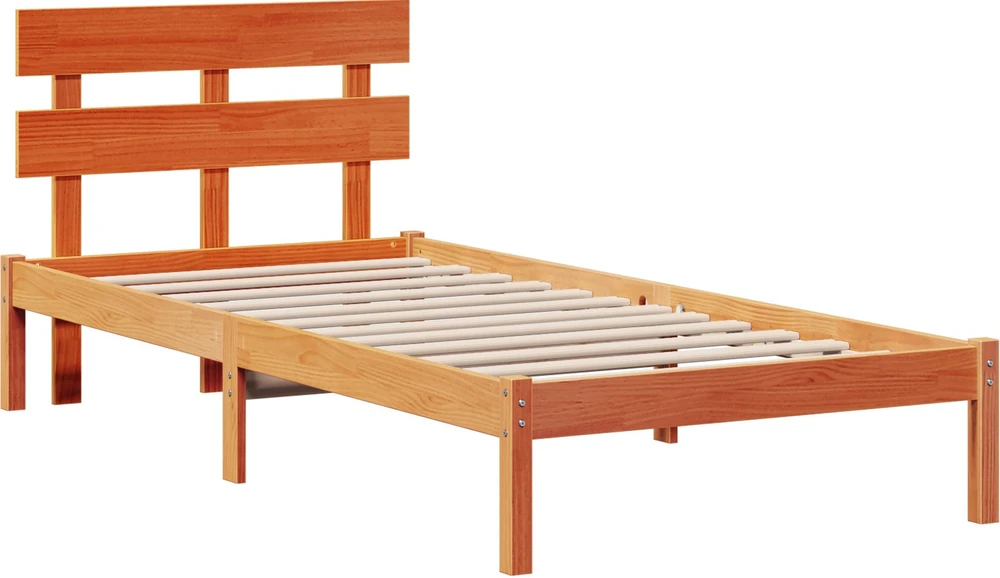 Lovos rėmas Ruda 80 x 200 cm Pušies medienos masyvas