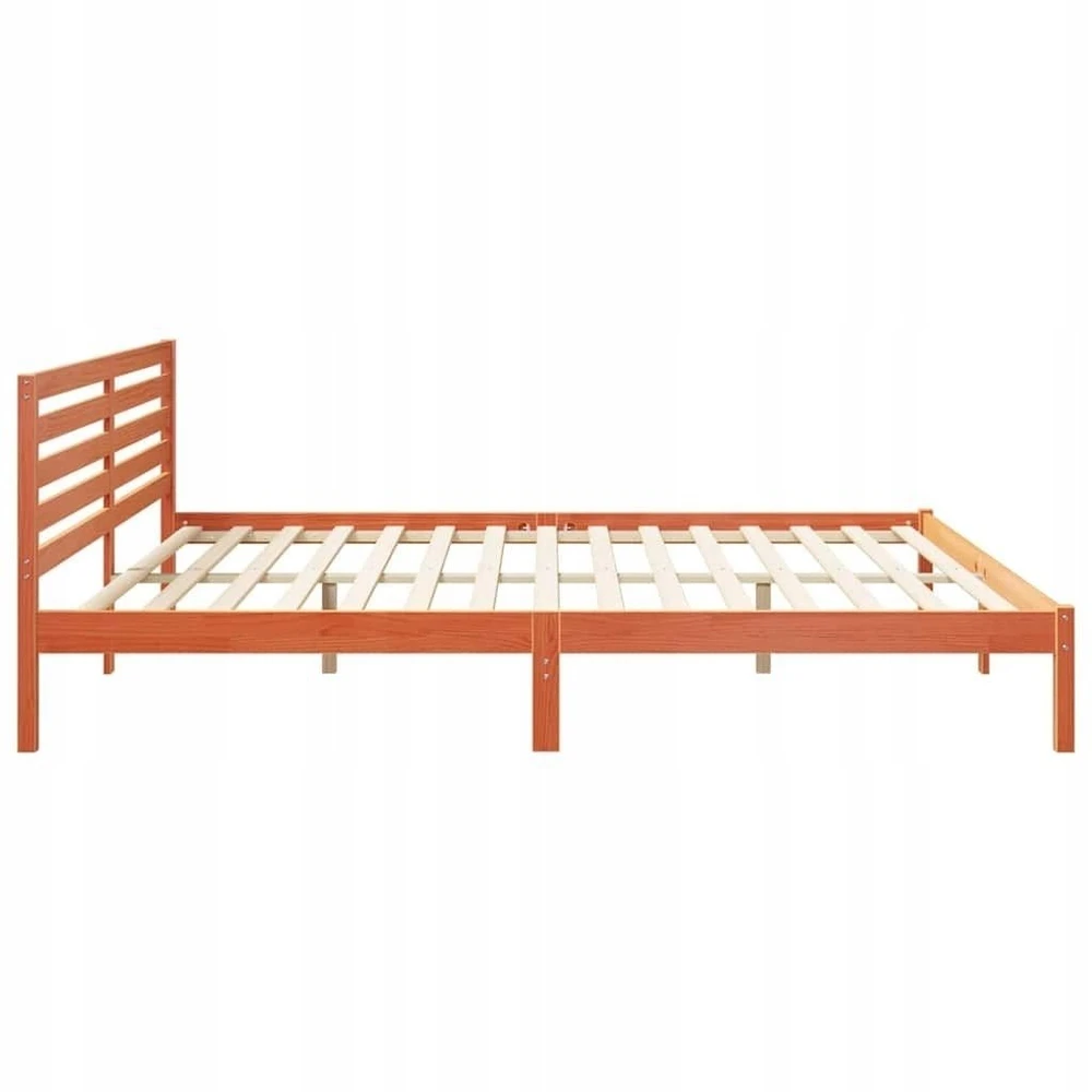 Lova Lovos rėmas Vaško ruda 180 x 220 cm Kietos pušies mediena