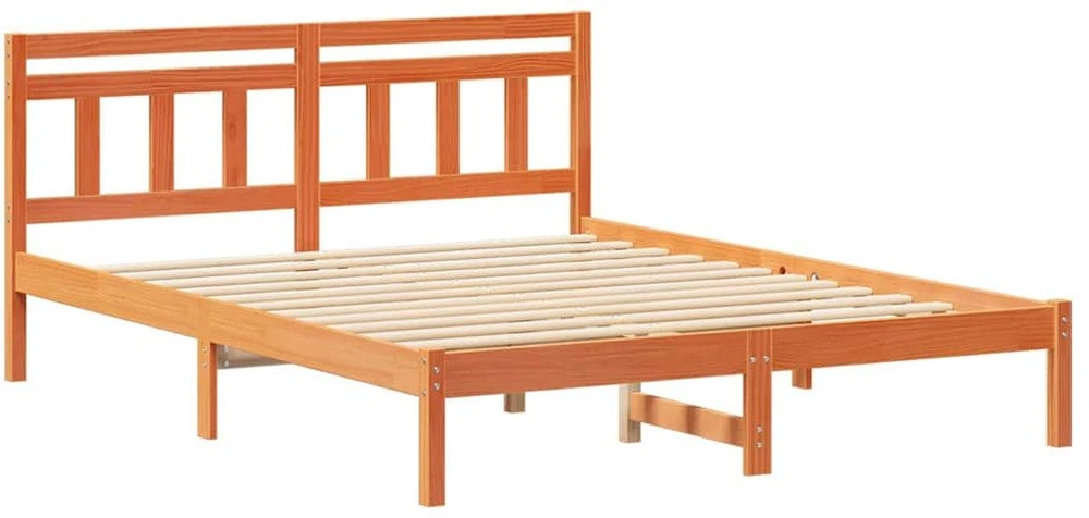Lovos rėmas Ruda 150 x 200 cm Kietos pušies mediena