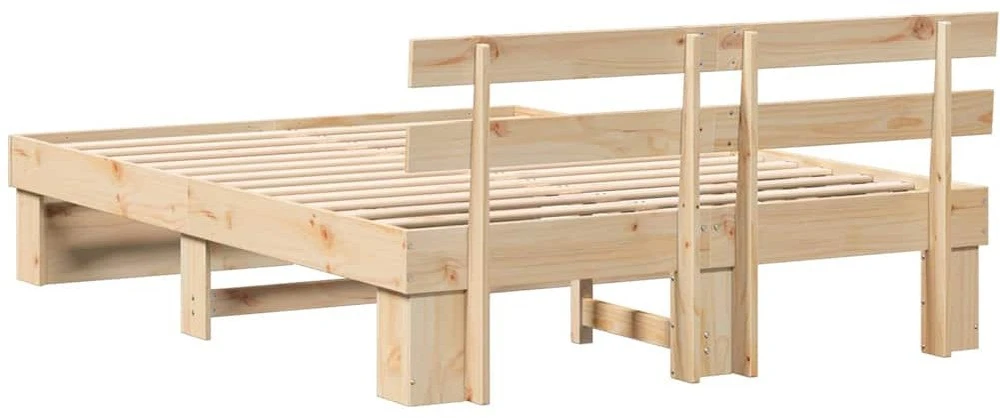 Lovos rėmas Ruda 150 x 200 cm Kietos pušies mediena