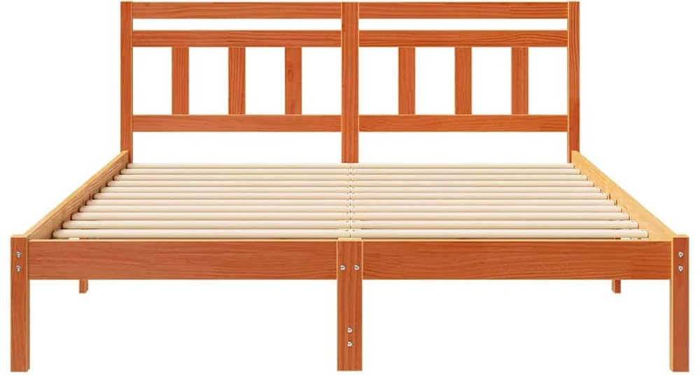 Lovos rėmas Ruda 150 x 200 cm Kietos pušies mediena