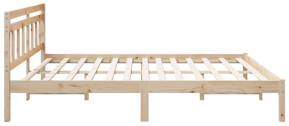 Lovos rėmas Ruda 200 x 200 cm Kietos pušies mediena