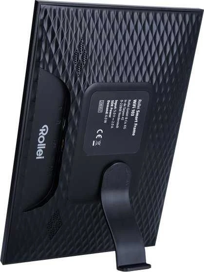 „Rollei“ – išmanesnis nuotraukų rėmelis – 10 colių įstrižainė – WIFI – programėlės valdymas – modelis 103 – juodas