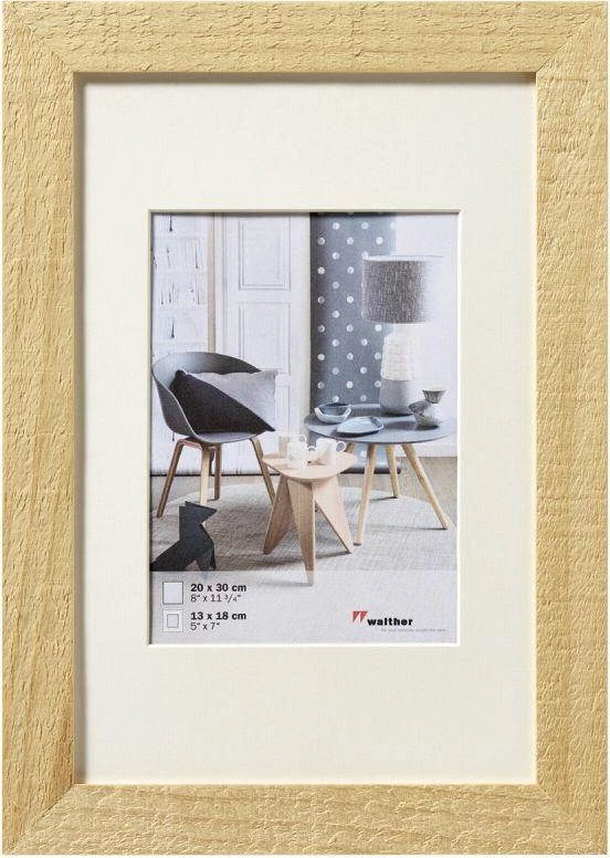 Nuotraukų rėmelis walther design HO030H Home 20x30cm medinis, natūralaus medžio spalvos