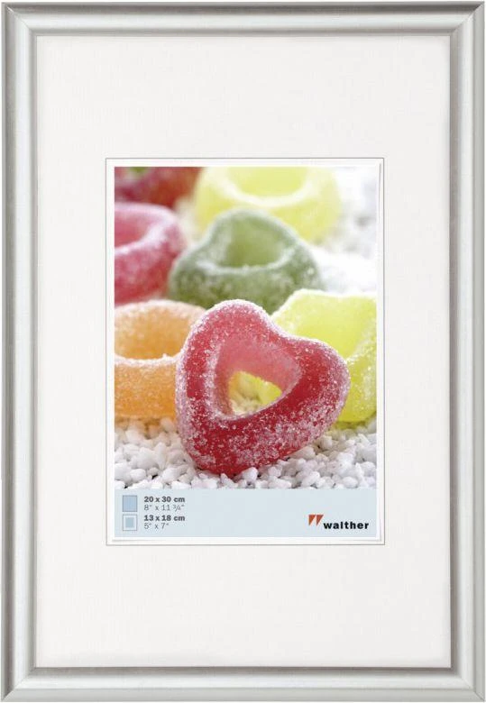 Nuotraukų rėmelis walther design KP050S Trendstyle 40x50cm sidabrinis 